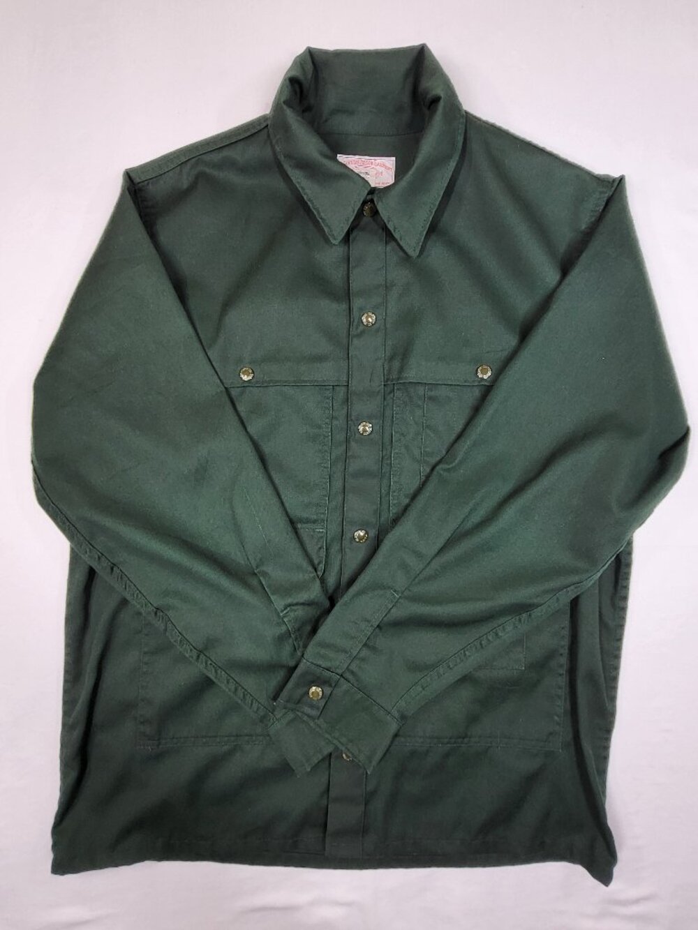 Filson Cruiser Jacket Size 44 Forest Green Made in USA Workwear Utility Coat